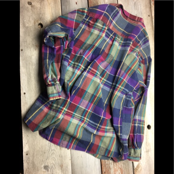 Boston Traders plaid button up. Great plaid colors! Nice heavy fabric. Mens 2X - Picture 6 of 7